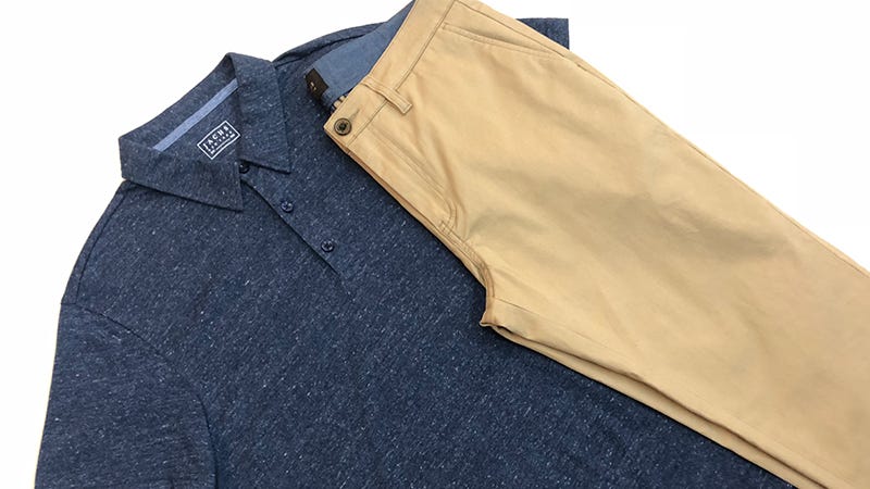 Illustration for article titled Save Over 55% When You Buy Any Pair Of Chinos And A Polo From Jachs ($69)