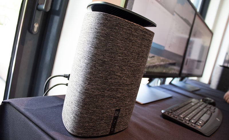 photo of HP Put a PC Into a 360-Degree Speaker image