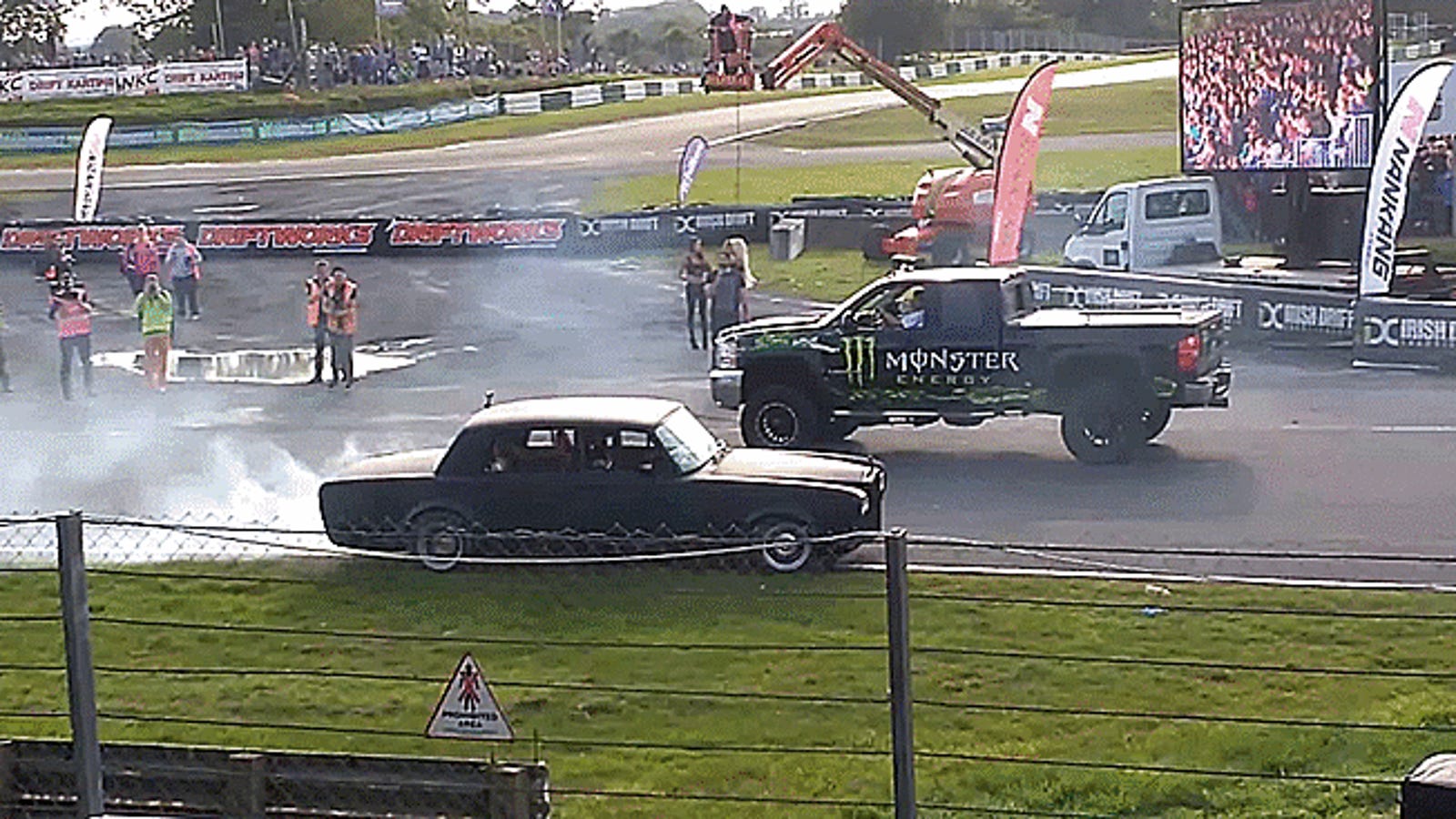 This Rolls Royce Drift Car Is Pure Tire Shredding Majesty