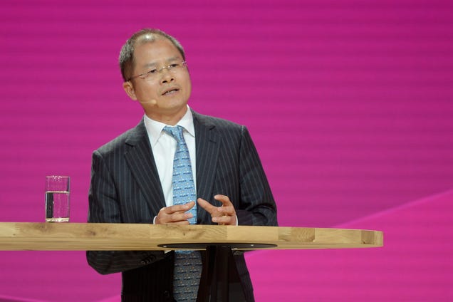Huawei reported its biggest annual decline in profit amid American sanctions on chip technology