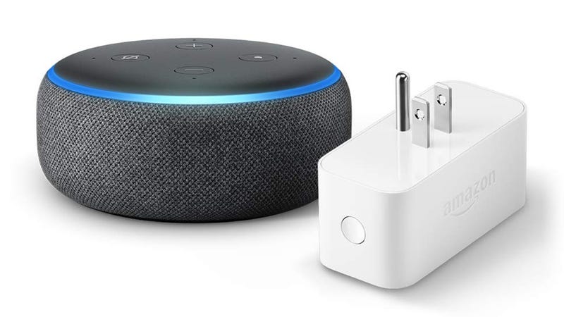 Echo Dot + enchufe inteligente de Amazon | $40 | AmazonGráfico: Shep McAllister