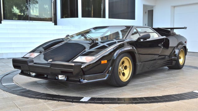 Go back in time with this 1987 Lamborghini Countach 5000 QV