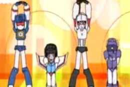 Illustration for article titled Dancing Decepticons + Cartoon Electronica = Awesome
