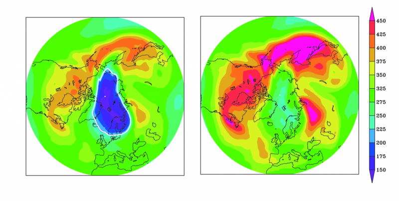 Illustration for article titled What The Ozone Layer Would Have Looked Like Without A Global Treaty