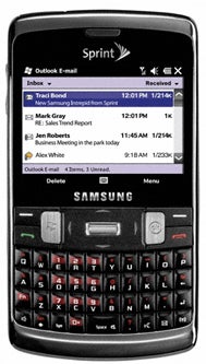 Illustration for article titled Windows Mobile 6.5 Comes to Sprint With Samsung's Intrepid
