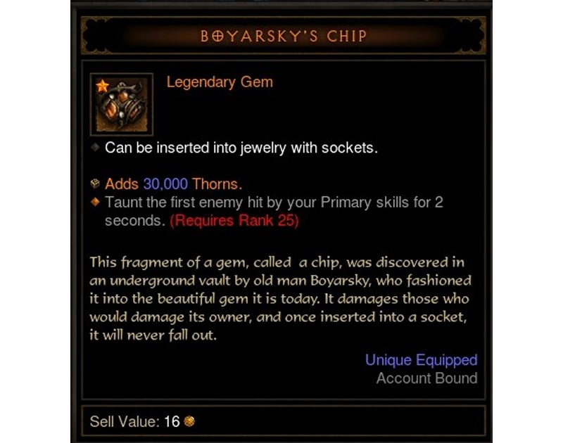 Diablo 3 - Boyarsky's Chip