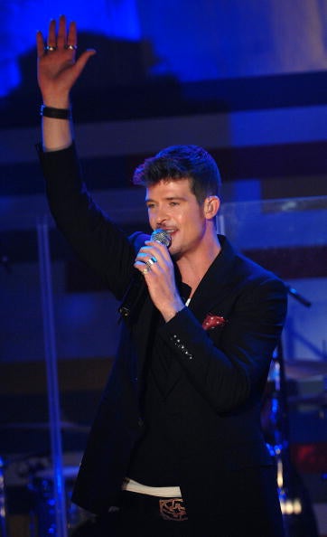 Robin Thicke (Brad Barket/Getty Images)