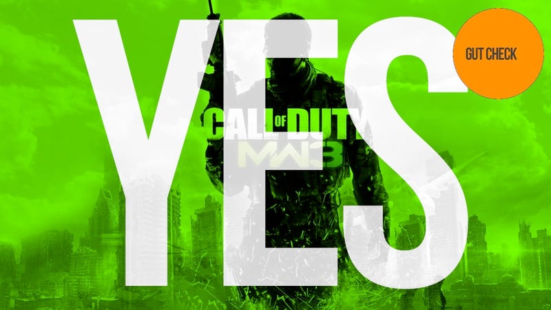 Illustration for article titled Should You Buy Call of Duty: Modern Warfare 3? Yes.
