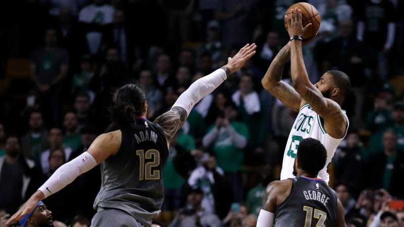 Illustration for article titled Marcus Morris Hits Game-Winning Three To Boost Celtics Over Thunder