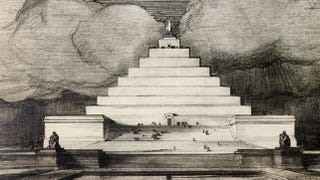 Illustration for article titled In an alternate reality, this pyramid is the Lincoln Memorial