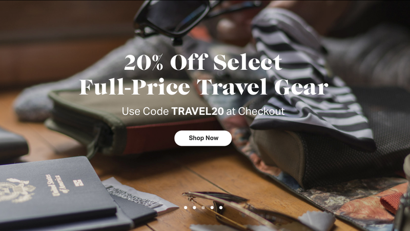 20% Off Travel Gear | Backcountry