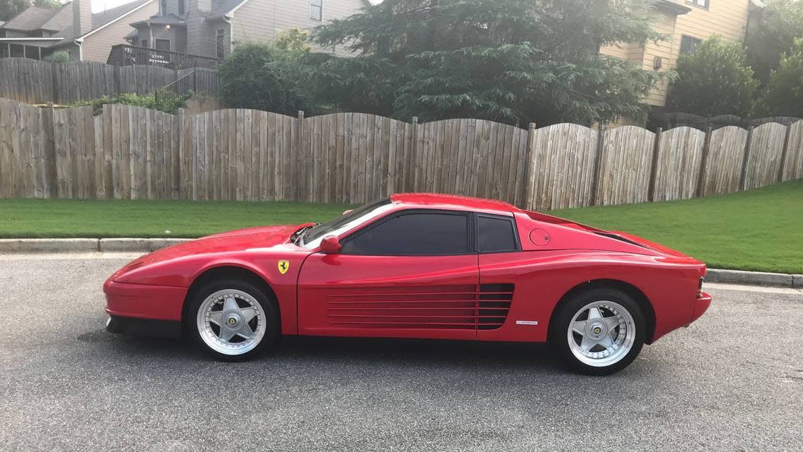 At 23 700 Could This 1987 Ferrari Testarossa Replica Be