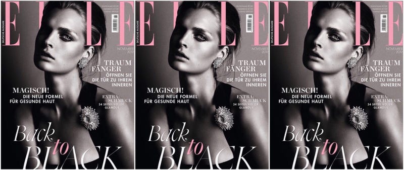 Illustration for article titled So, Let's Talk About That Time Elle Germany Reduced Black Models to a Fashion Trend...