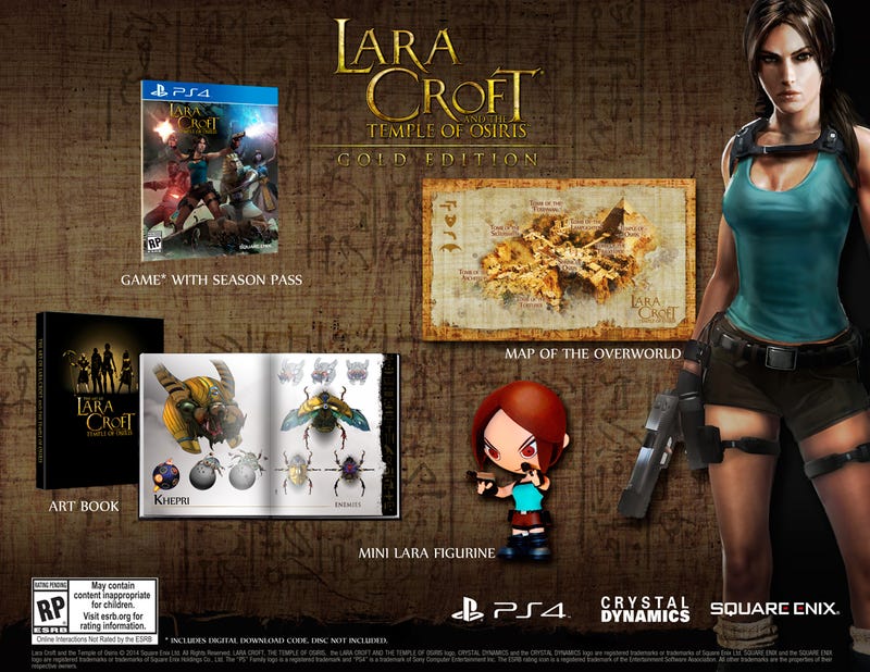 Illustration for article titled Collector's Edition For The New 4 Player Co-Op Lara Croft Game