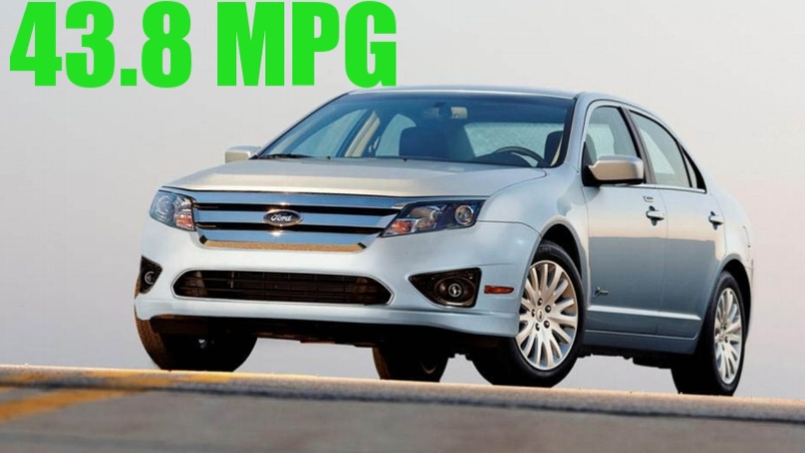 Ford Fusion Hybrid Gets Fuel Economy Rating Of 43.8 MPG In Jalopnik