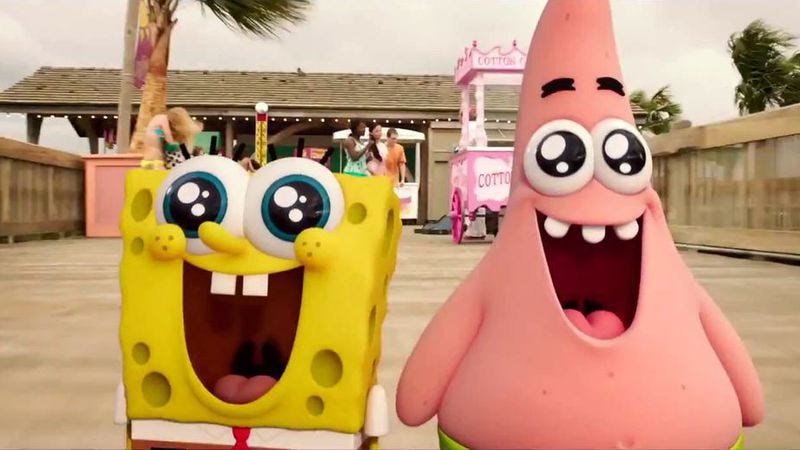 Illustration for article titled Weekend Box Office: The SpongeBob Movie cleans up