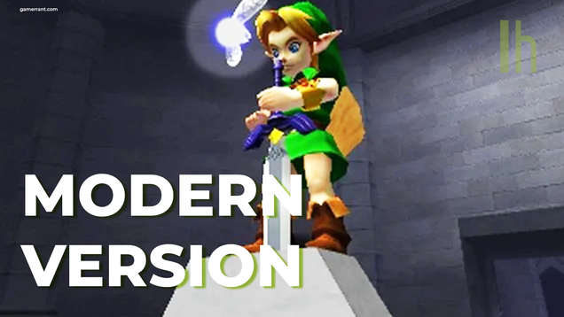 How to Make a Classic N64 Zelda Look Like a Modern PC Game