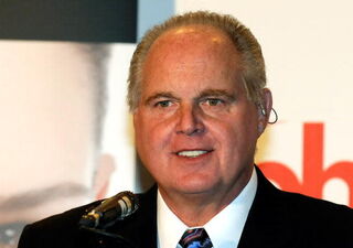 Radio personality Rush Limbaugh