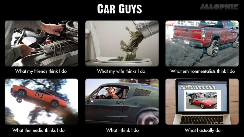 What People Think Car Guys Do