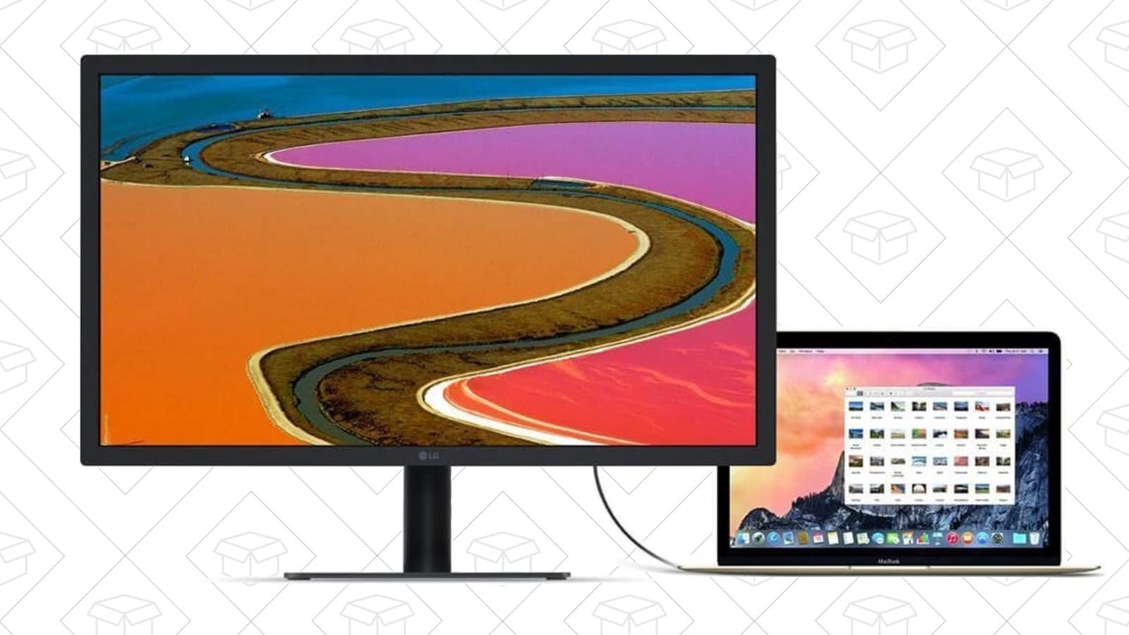photo of LG's Mac-Friendly 4K Monitor Is Just $200 Today, and Connects Over a Single USB-C Cable image