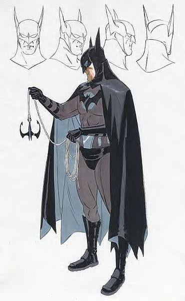 Darren Aronofsky Batman Concept Art