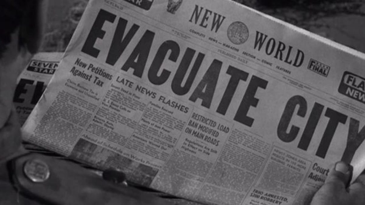 Image result for twilight zone newspaper
