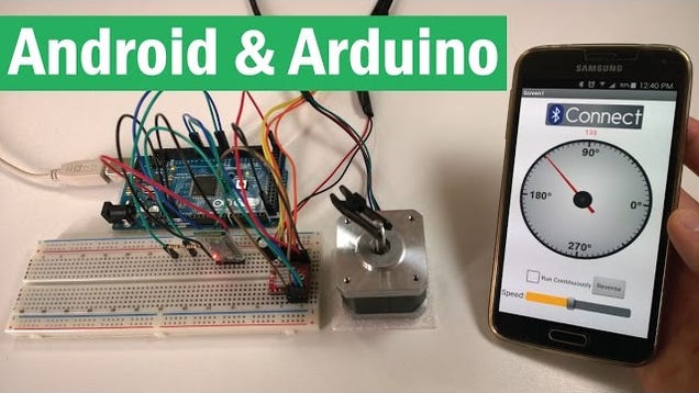 This Video Shows How to Build an Android App for Your Arduino Project