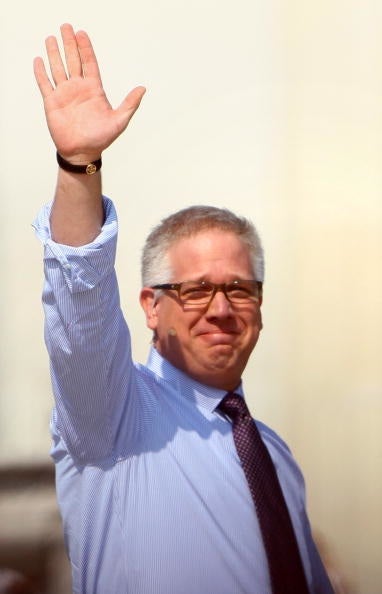 Self-professed savior and talk-show host Glenn Beck.
