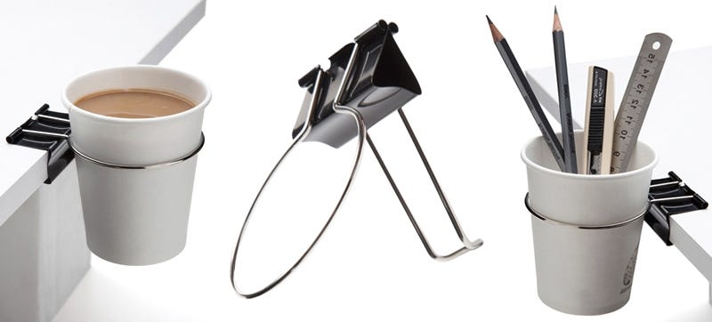 Illustration for article titled The Humble Binder Clip Just Became Much More UsefulĀ
