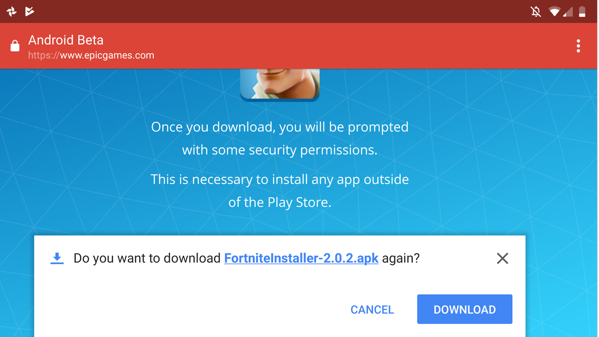 Epic Games You Do Not Have Permission To Install