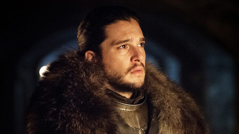 Illustration for article titled Kit Harington confirms that Jon Snow's hair has followed its own plot arc