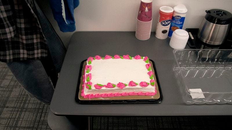 Employees say the entire situation could have been clarified—as it has been in previous, similar circumstances—by a Post-it reading “Please Eat!” or “For Everybody.”