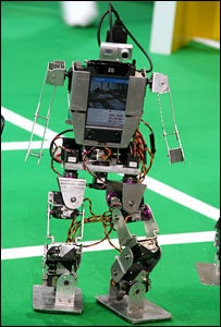 Illustration for article titled RoboCup Kicks Off