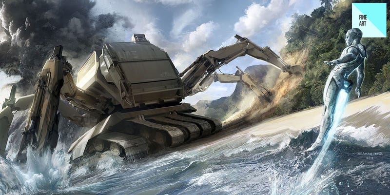 Illustration for article titled The Killer Concept Art of François Baranger