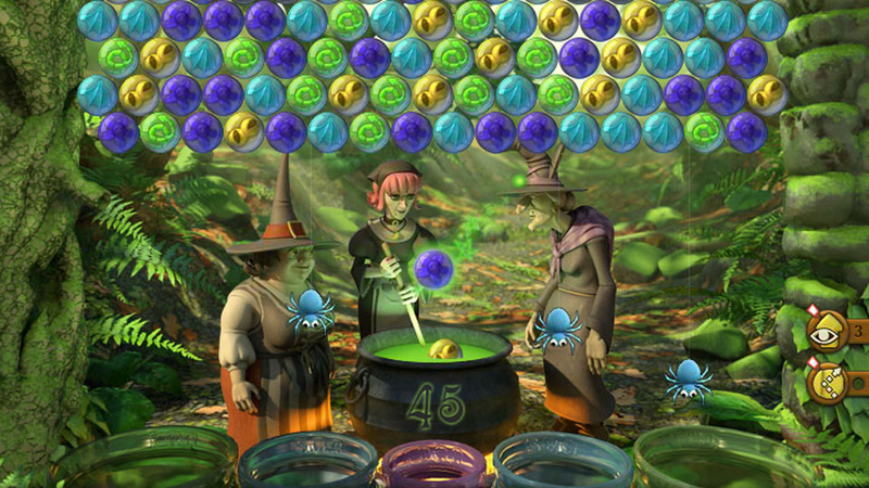 what levels in bubble witch saga 3 have fairy nests