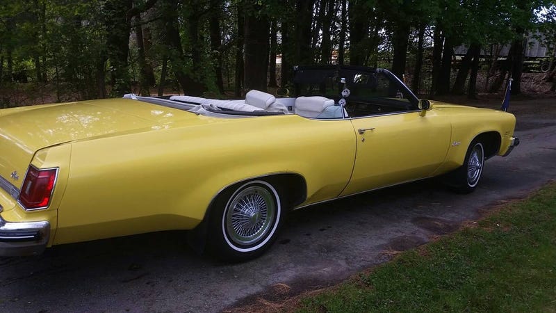 For 6 000 Could This 1975 Olds Delta 88 Convertible Be A