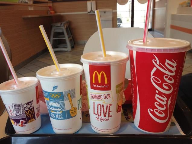 In Japan, McDonald's Jumbo-Sized Cola Is a Forever Alone Reminder