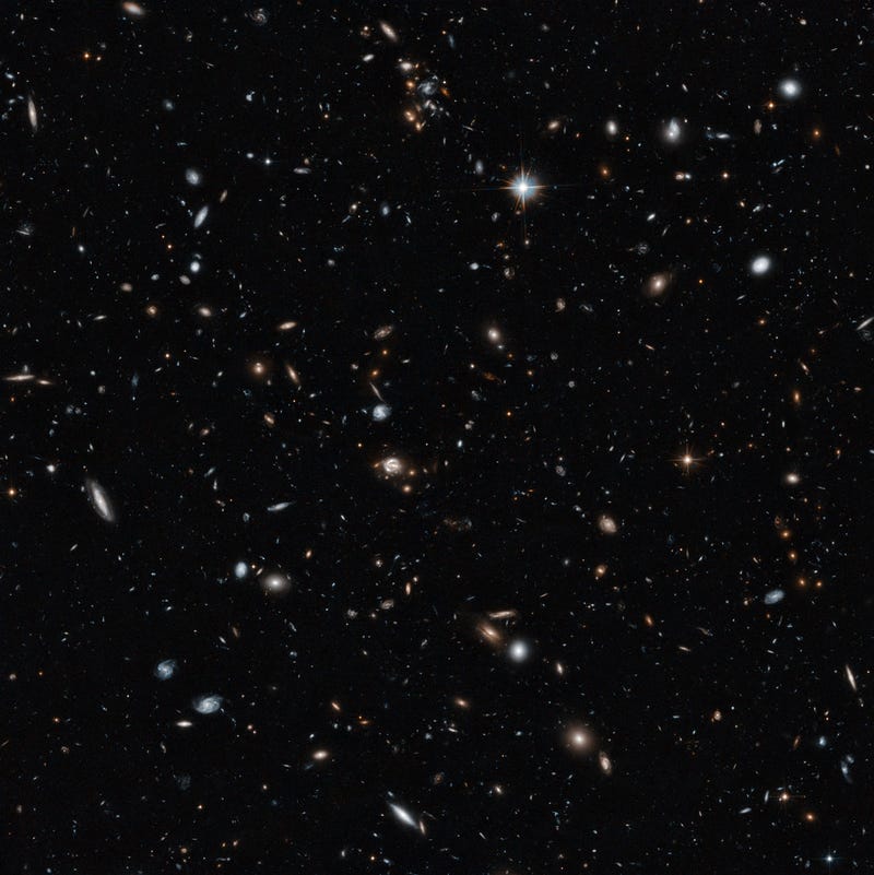 Illustration for article titled This Cross-Section of the Universe Magnifies the Night Sky by a Billion