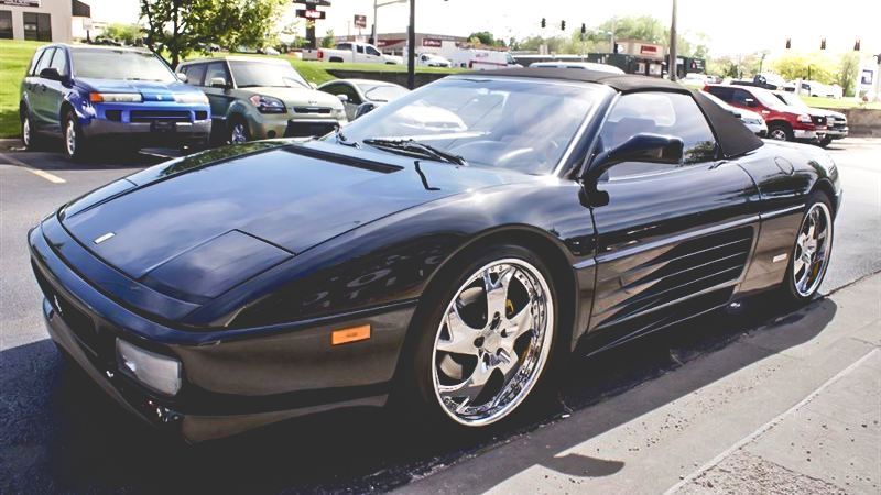 Illustration for article titled Does This Cheap Ferrari Deserve To Be Rescued From Its Tasteless Owner?