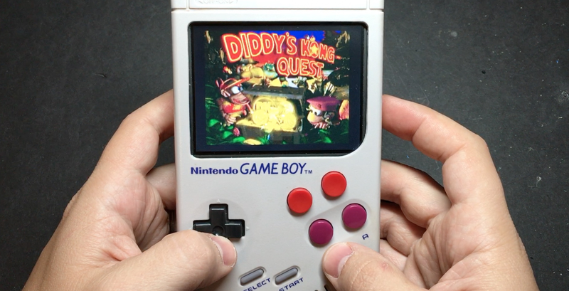 gameboy macro shell 3d print