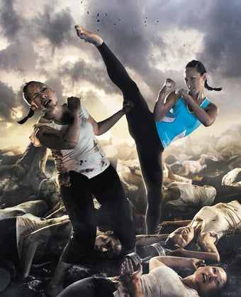 Illustration for article titled To Get Fit Women Need To Fight Their Genetics... Literally
