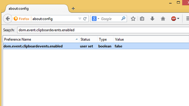 Enable Copy-Paste in Web Pages That Disallow It with a Firefox Tweak
