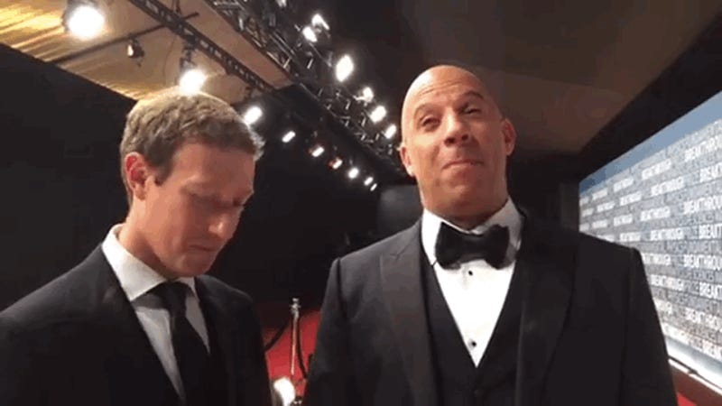 photo of Find Someone Who Looks at You Like Mark Zuckerberg Looks at Vin Diesel image
