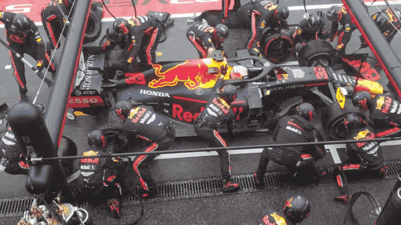 Red Bull получает самый быстрый пит-стоп в истории F1 для второй гонки подряд 1