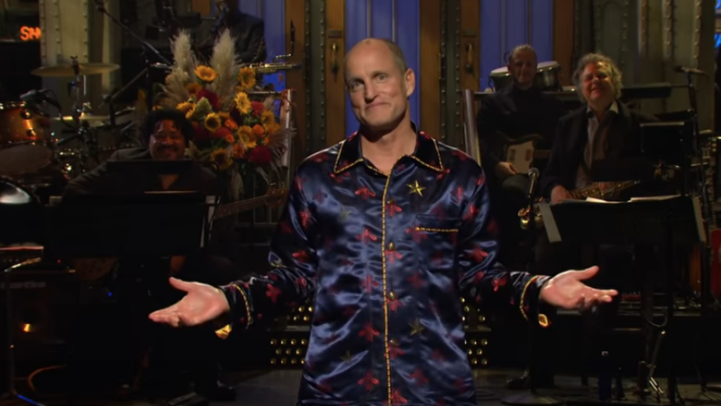 In its Season 45 premiere, Saturday Night Live plays things too comfy with host Woody Harrelson - The A.V. Club