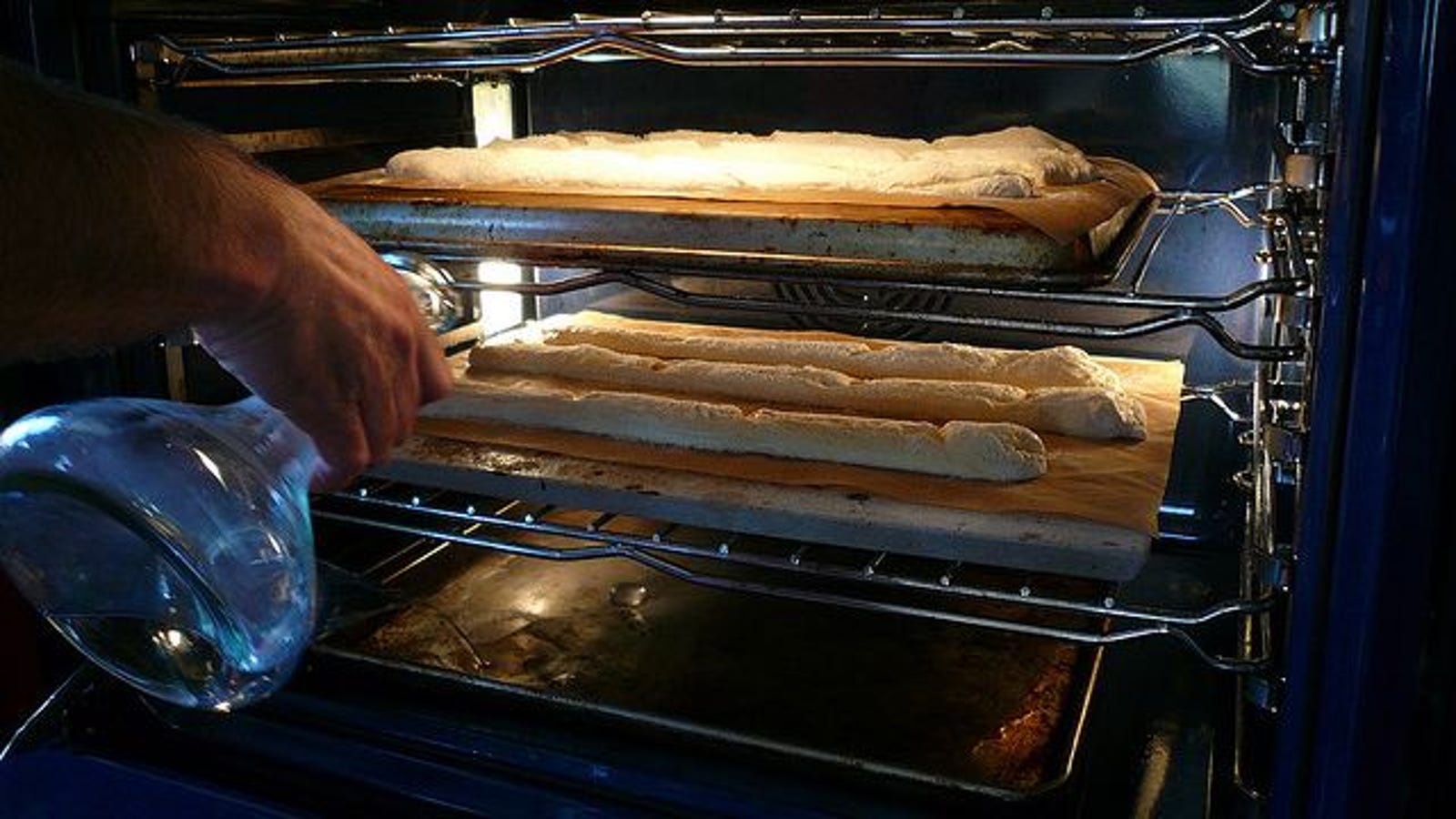 Steam Your Oven for Better Bread Making