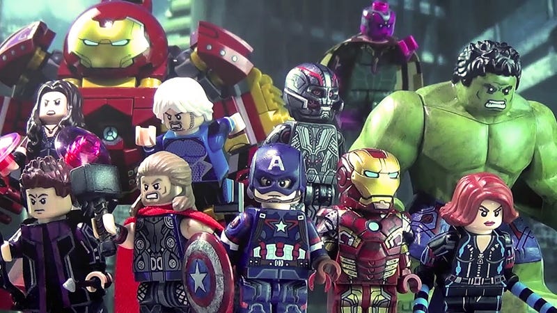 custom lego avengers minifigures