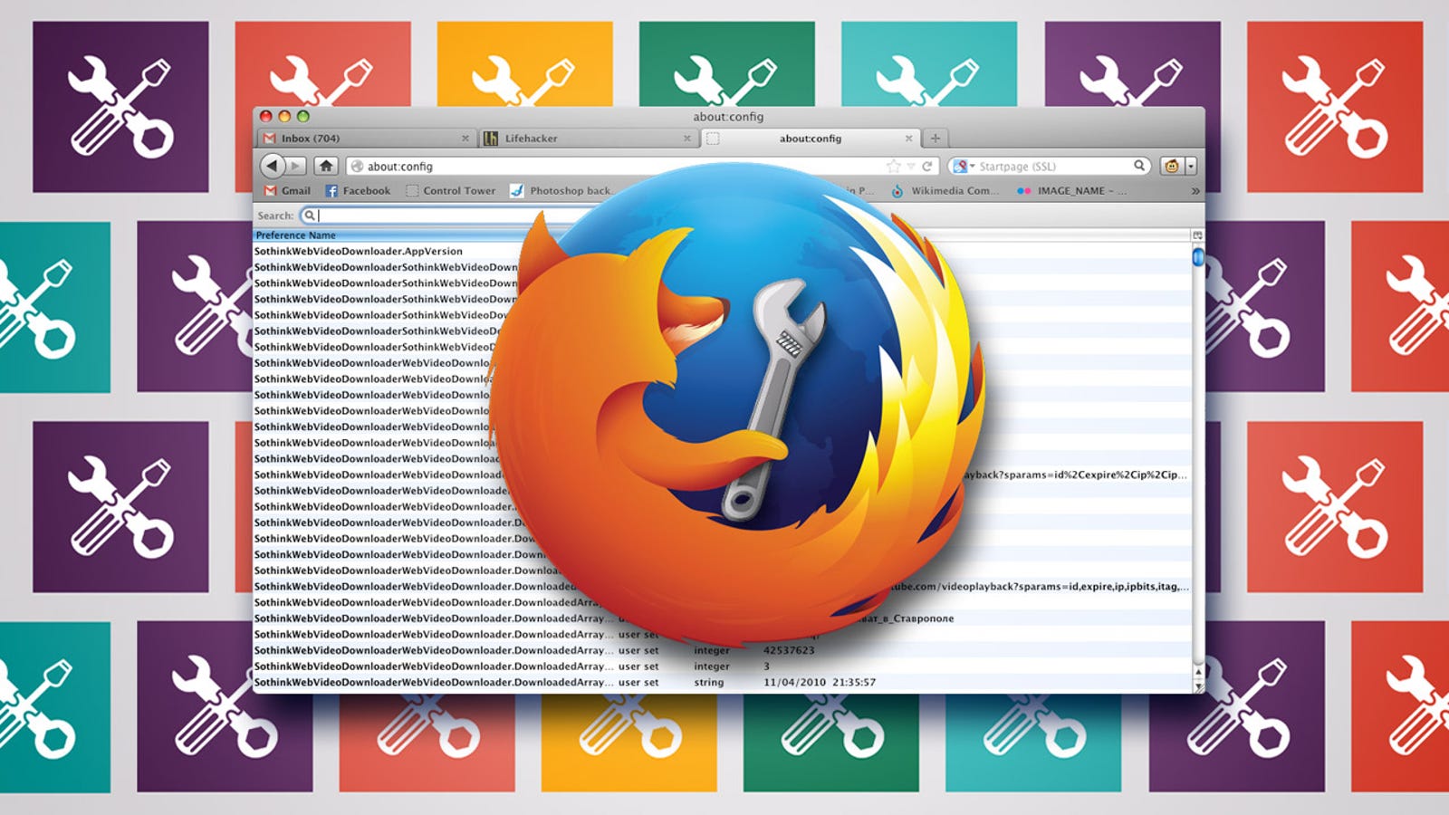 about config firefox android