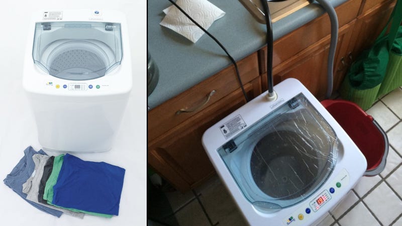 small washer that hooks to kitchen sink