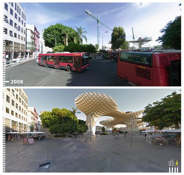 Check Out These Fantastic Urban Makeovers Documented By Google Street View 